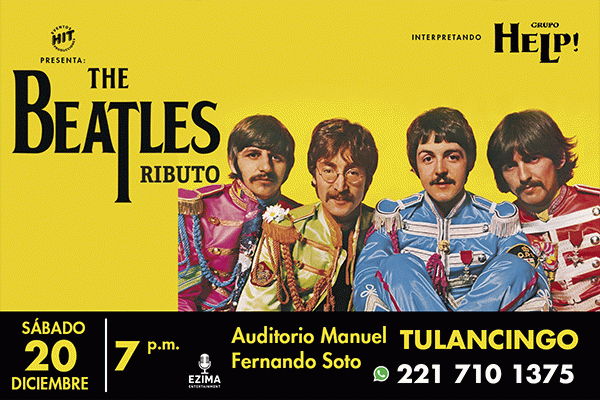 img_Tributo The Beatles, Grupo Help! Tulancingo